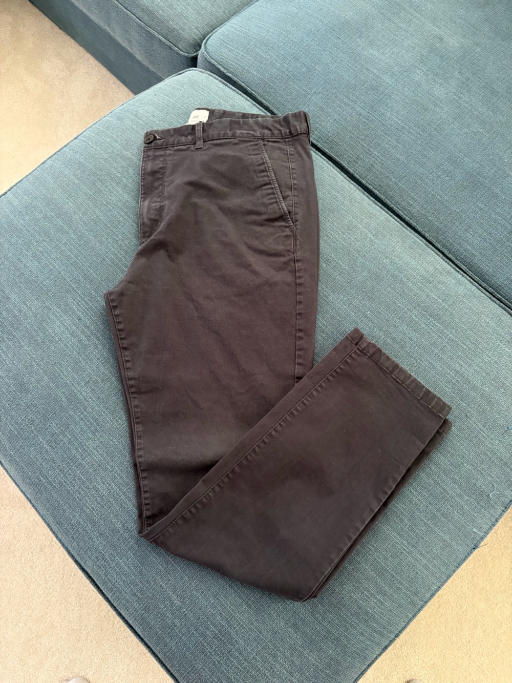 H&M Navy Chino Pants